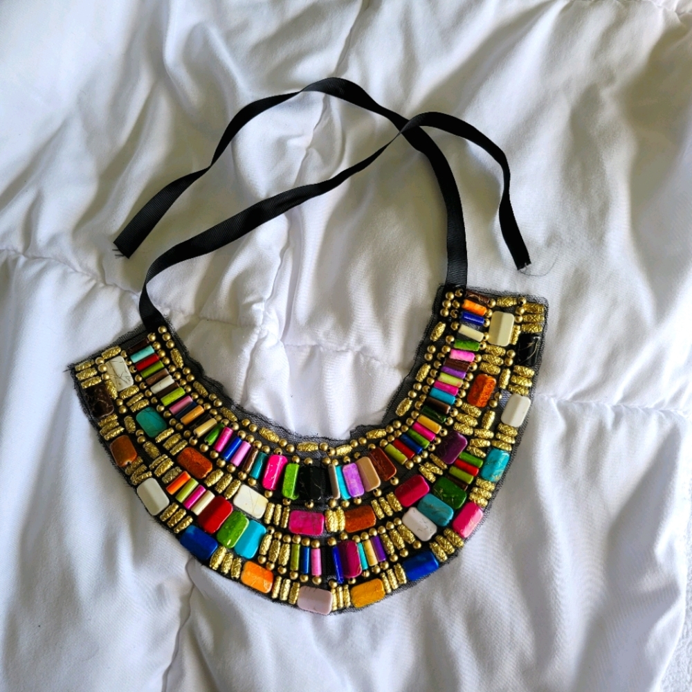 Colorful Bib Necklace